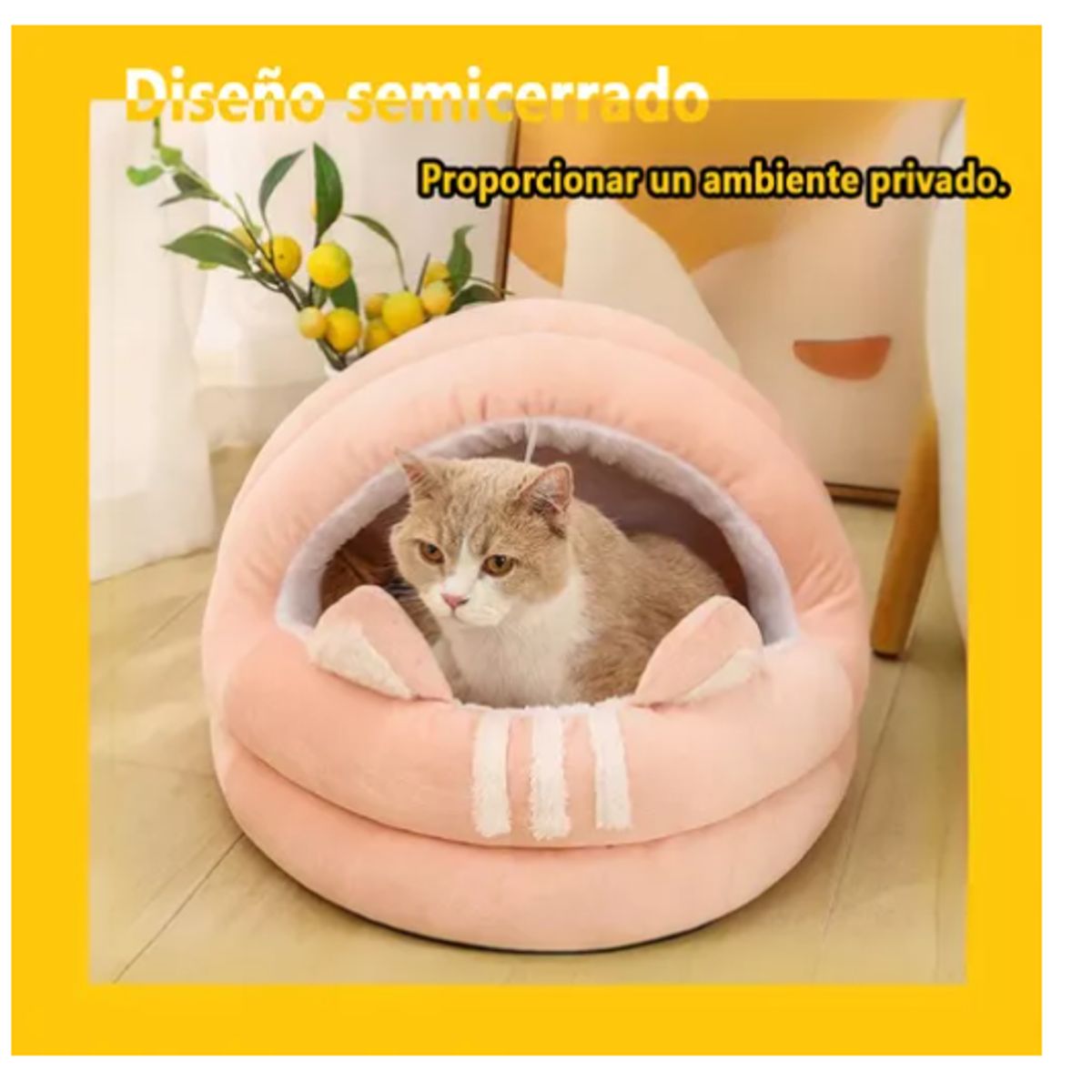 GENERICO - Cama Casa Iglu Para Mascotas Invierno Gato Y Perro Pequeño L