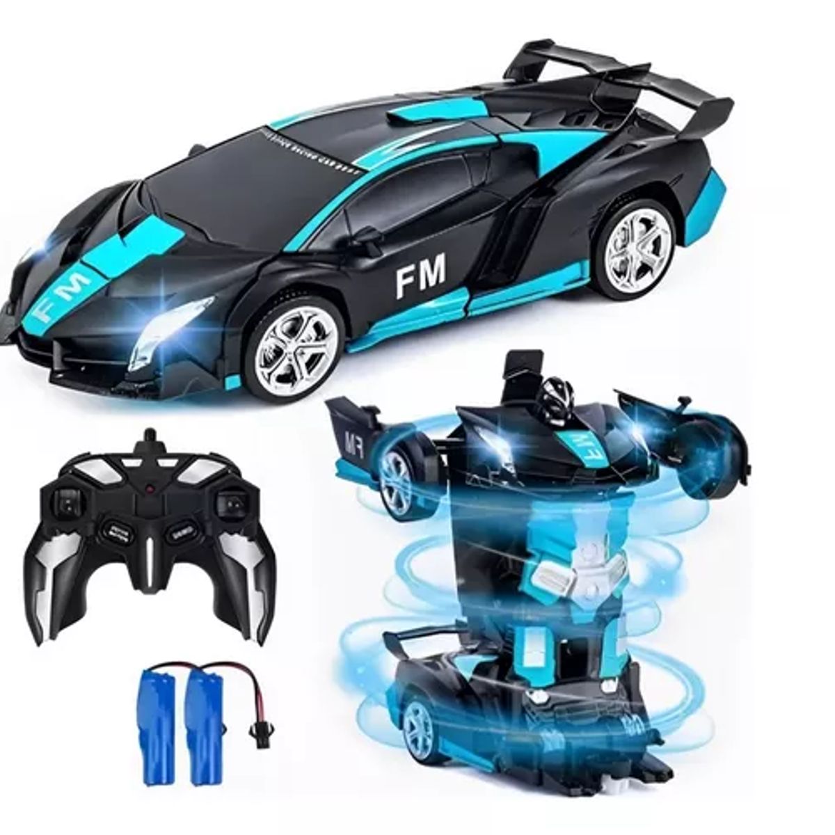 GENERICO - Mini Auto A Control Remoto Sensor Movimiento Control De Mano