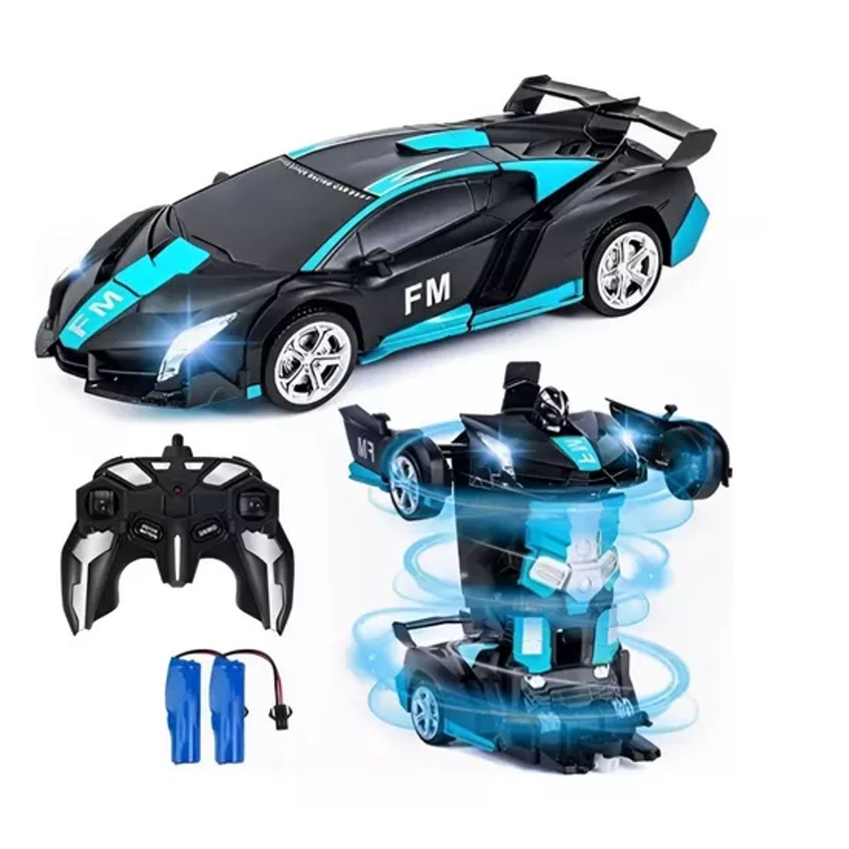 GENERICO - Mini Auto A Control Remoto Sensor Movimiento Control De Mano