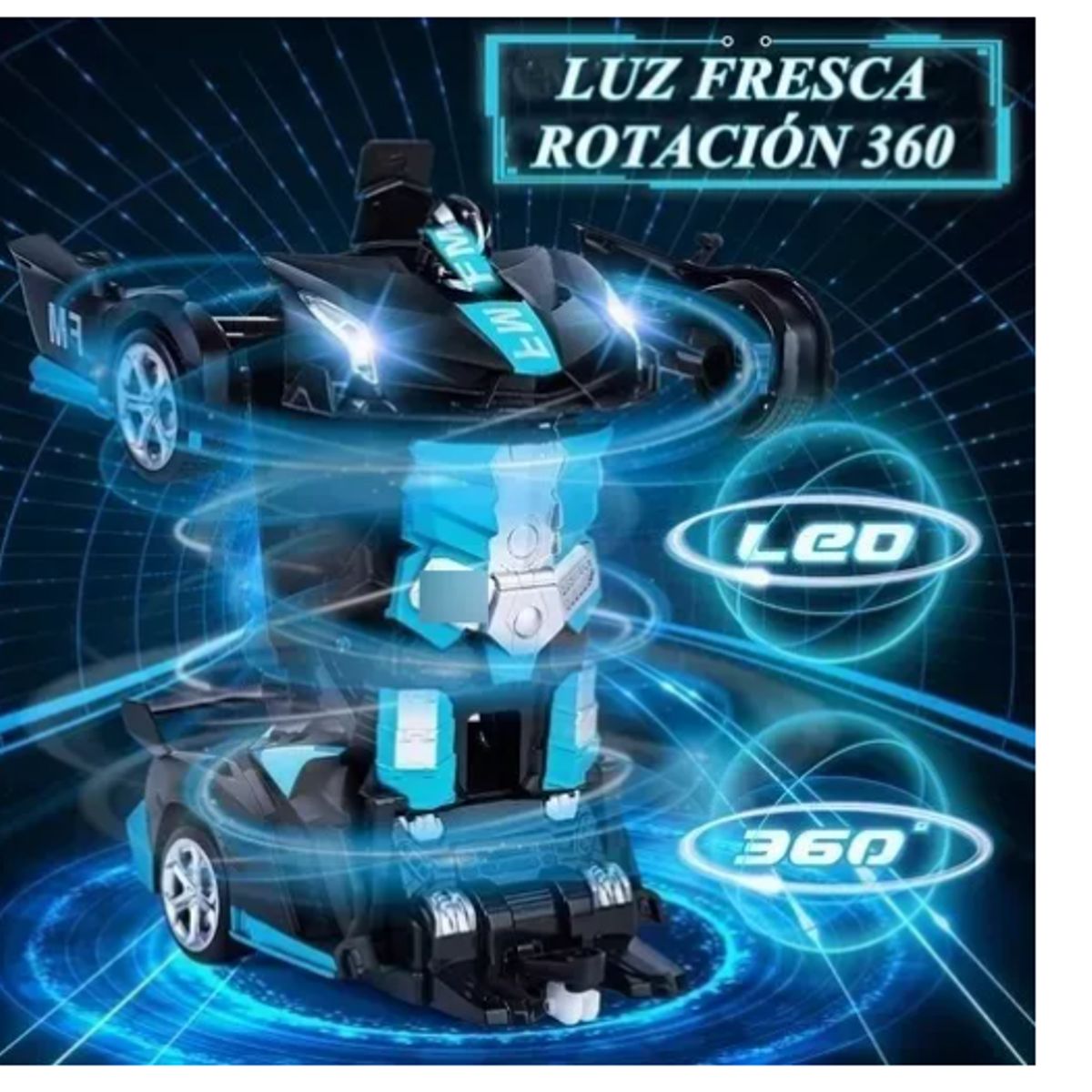 GENERICO - Mini Auto A Control Remoto Sensor Movimiento Control De Mano