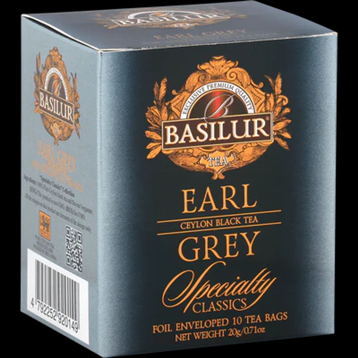 BASILUR - Ceylon Black Tea EARL GREY Specialty Classics - Basilur