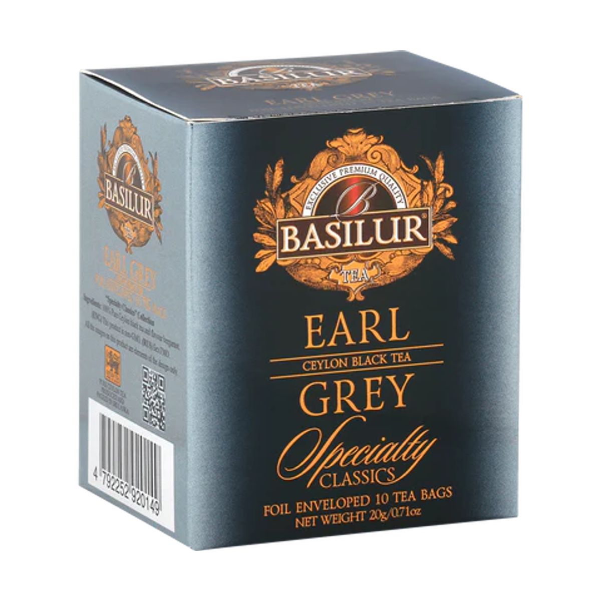 BASILUR - Ceylon Black Tea EARL GREY Specialty Classics - Basilur