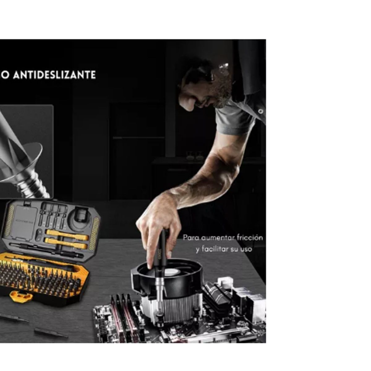 GENERICO - Juego Kit De Destornilladores Precision 145 En1 Desarmadores