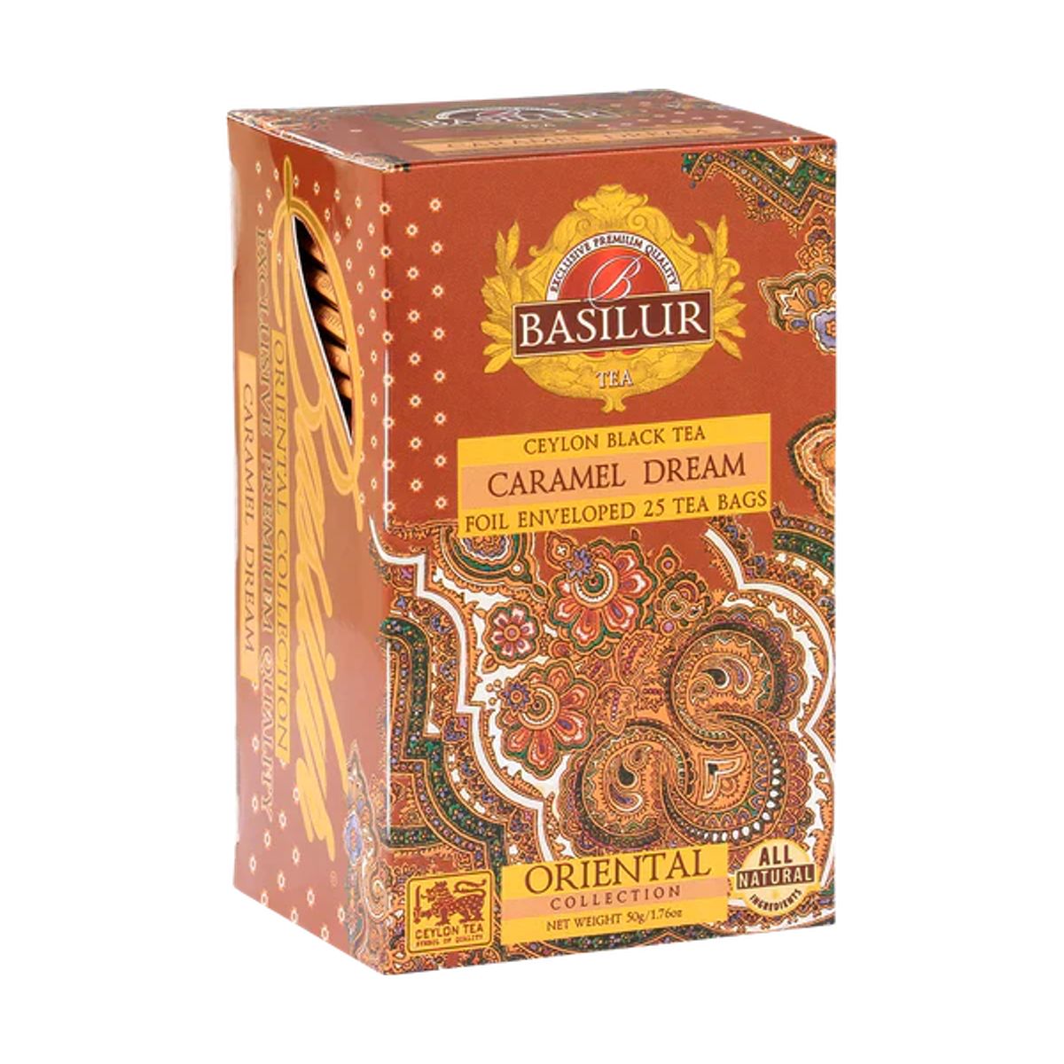 BASILUR - Ceylon Black Tea CARAMEL DREAM - Basilur