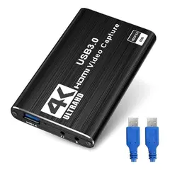 GENERICO - Tarjeta Capturadora de Video HDMI 4K a USB 30