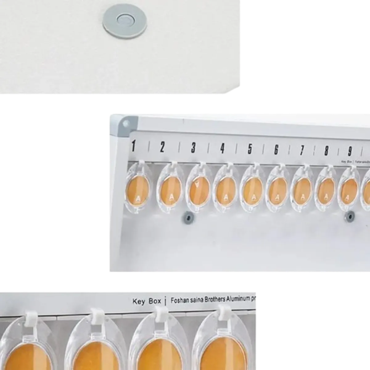 OEM - Caja Magnética Organizador para Llaves 32 Llaveros