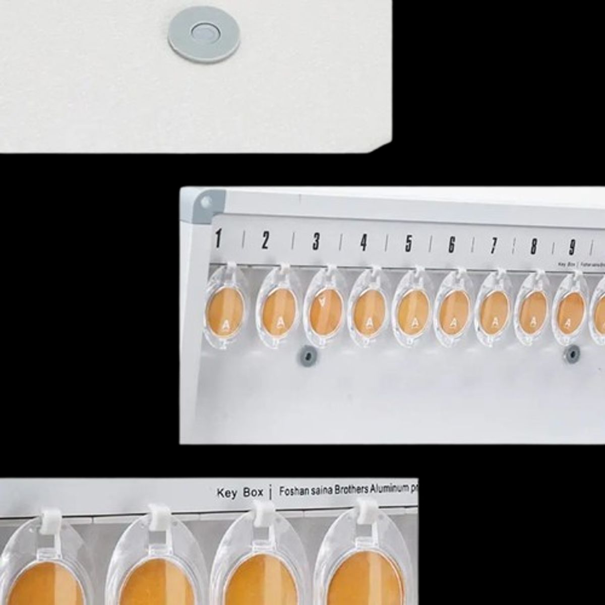 OEM - Caja Magnética Organizador para Llaves 32 Llaveros