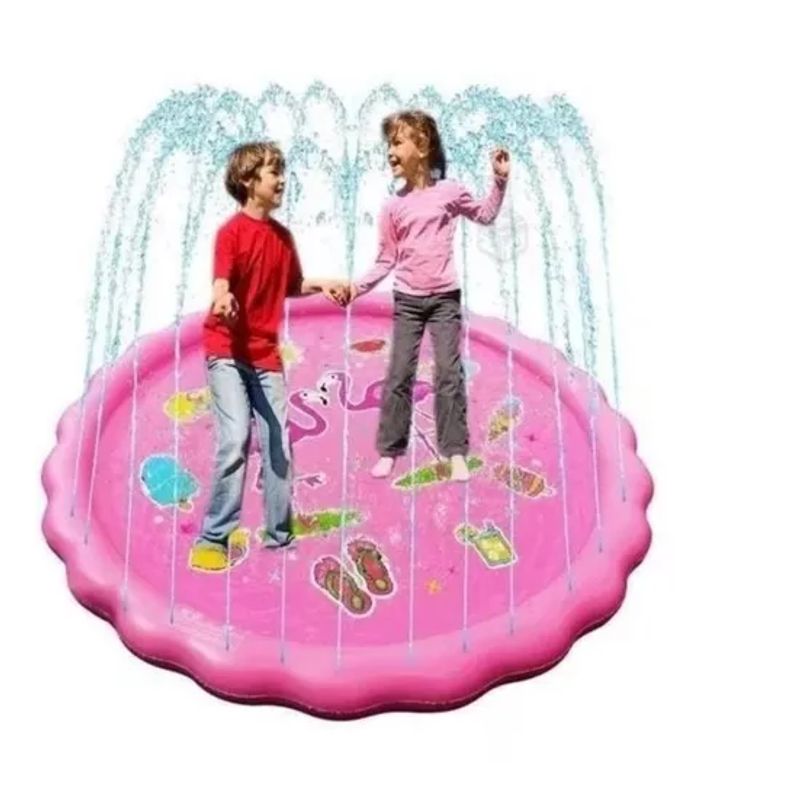 GENERICO - Piscina Inflable Alfombra Tipo Fuentes Niños 1.7 Mtrs