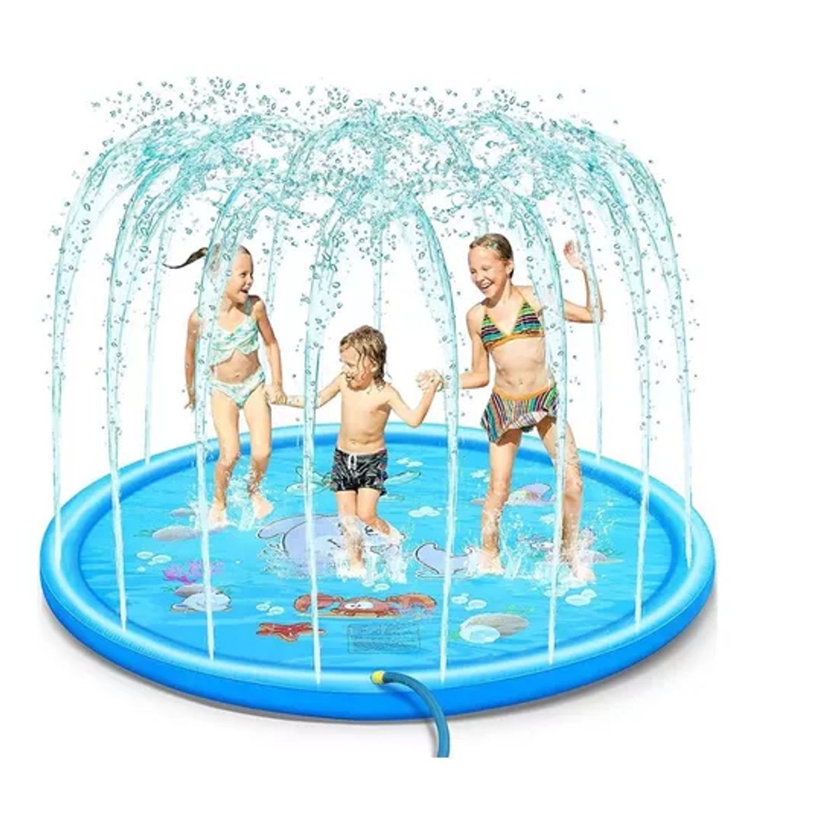 GENERICO - Piscina Inflable Alfombra Tipo Fuentes Niños 1.7 Mtrs