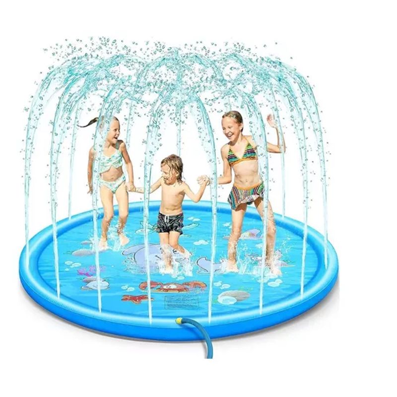 GENERICO - Piscina Inflable Alfombra Tipo Fuentes Niños 1.7 Mtrs