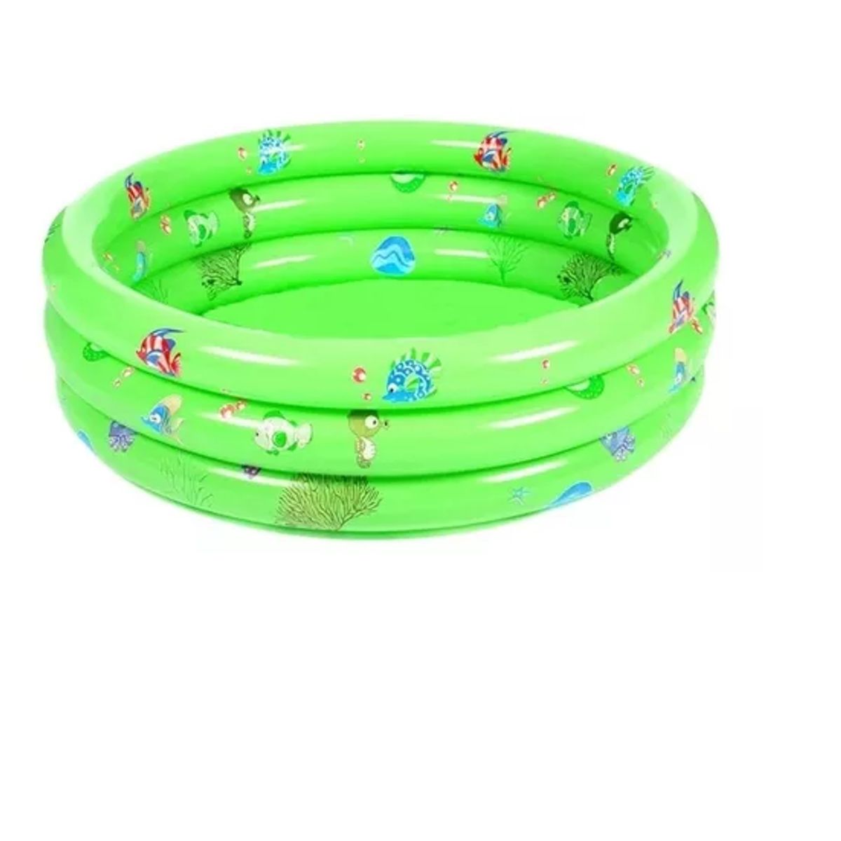 GENERICO - Piscina Inflable Plástico Bebe 3 Anillos 80 X 35 Cms Verano.