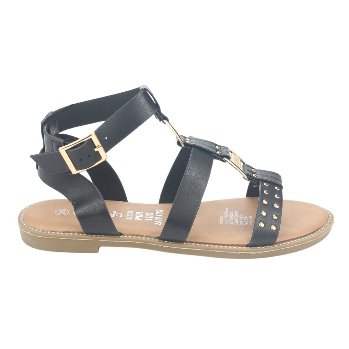 CHALADA - Sandalias Mujer Negro Casual Chalada Alki-2