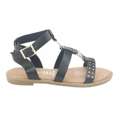 CHALADA - Sandalias Mujer Negro Casual Alki-2