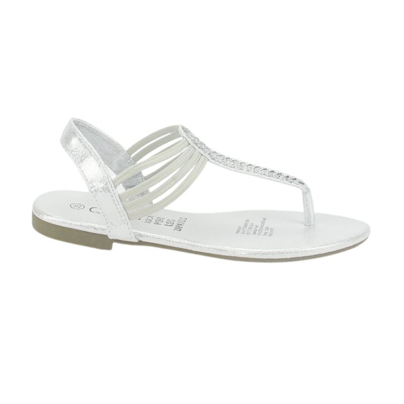 CHALADA - Sandalias Mujer Plata Casual Chalada Alki-5
