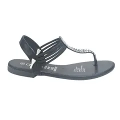 CHALADA - Sandalias Mujer Negro Casual Alki-5