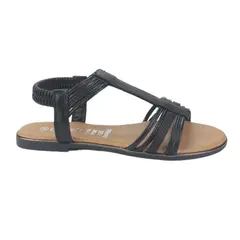 CHALADA - Sandalias Mujer Negro Casual Alki-1