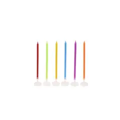 GENERICO - Velas Largas Multicolor