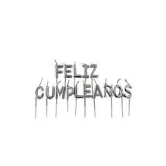 GENERICO - Vela Feliz Cumpleanos Plateada