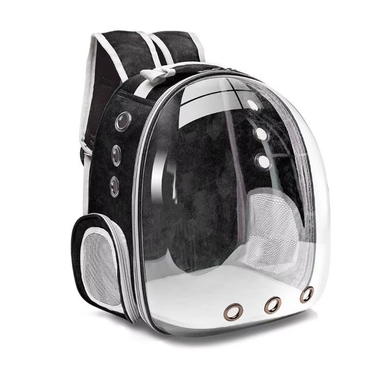 GENERICO - Mochila Bolso Transportes Transparente Mascotas Perros Gatos