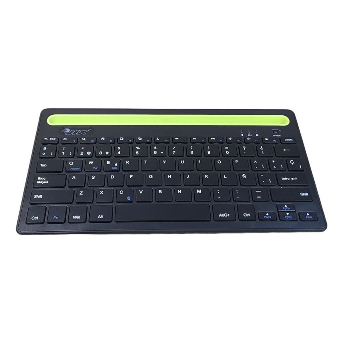 GENERICO - Teclado Inalámbrico Multidispositivo Bluetooth Recargable 78
