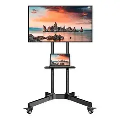 GENERICO - Soporte Móvil para TV de 32 a 70 Pulgadas en Color Negro