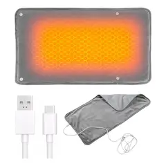 GENERICO - Almohadilla Térmica Eléctrica USB para Alivio Muscular