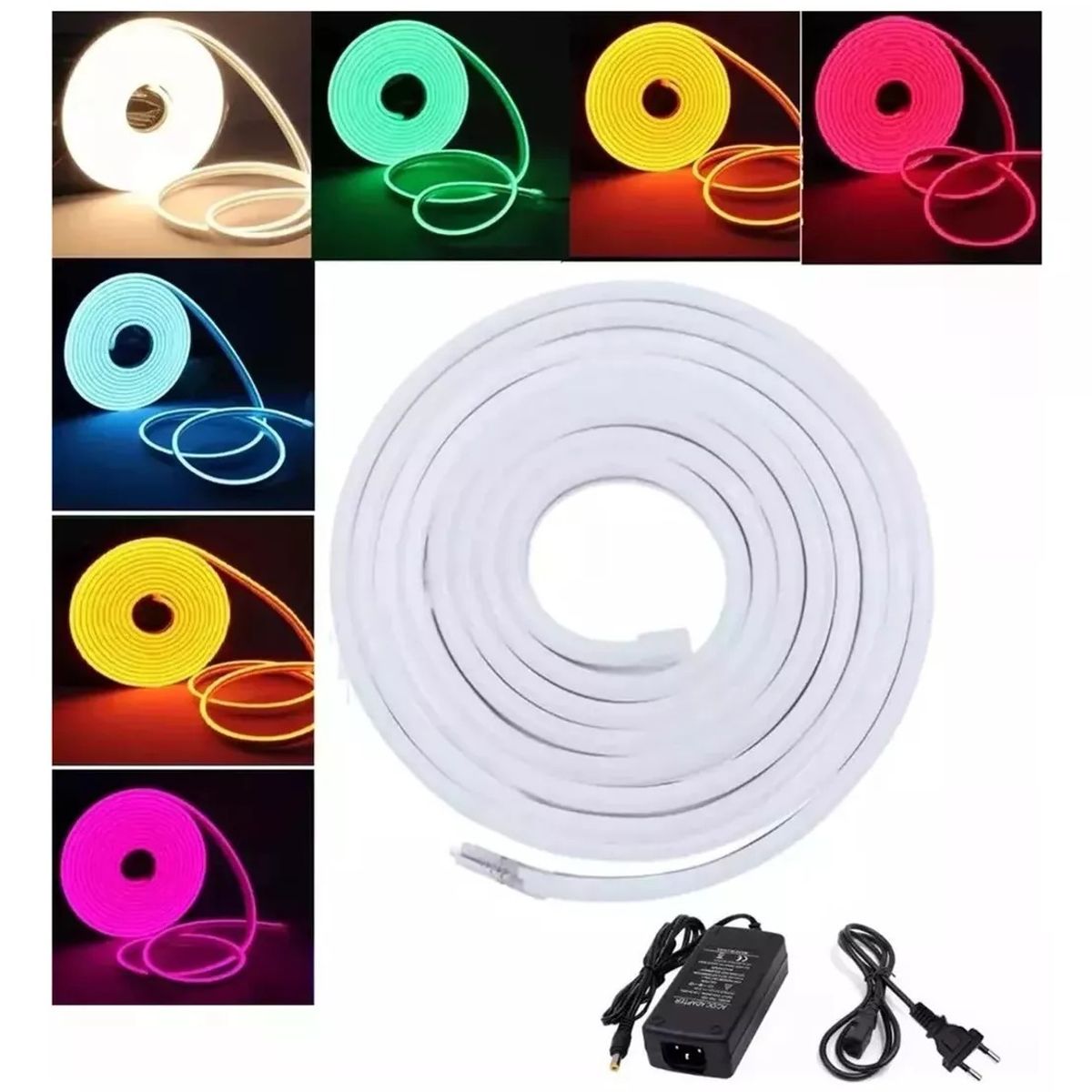 GENERICO - Cinta Led Tira Neon 5 Metros Tik Tok - Morado