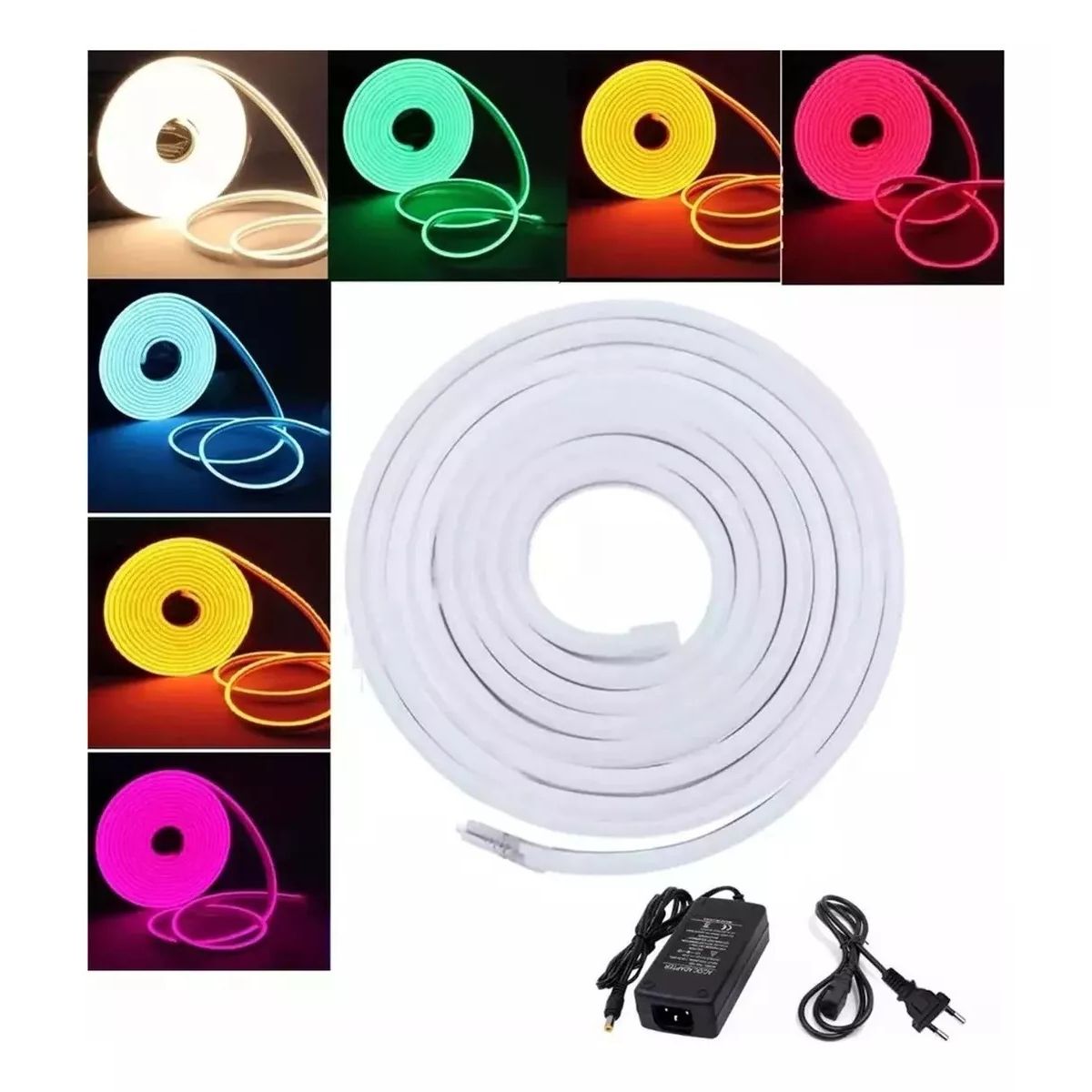 GENERICO - Cinta Led Tira Neon 5 Metros Tik Tok - Morado