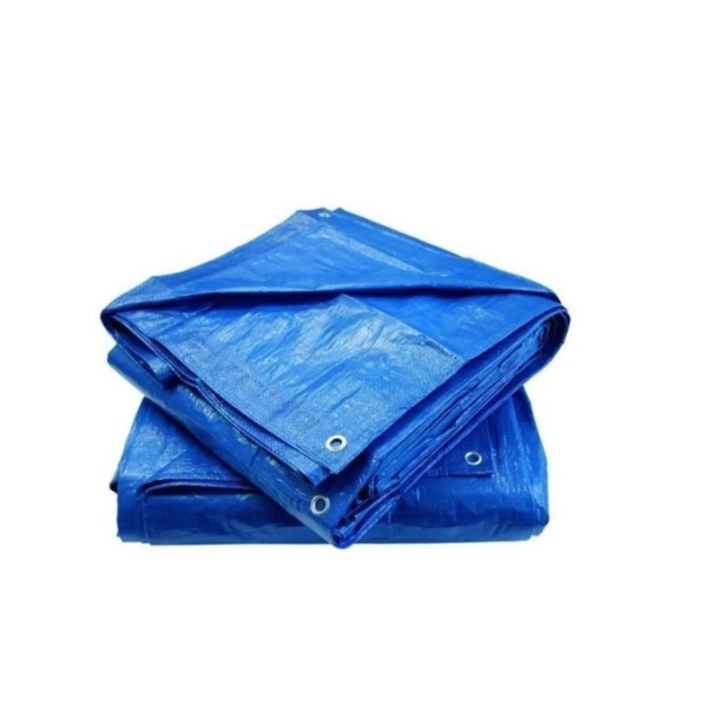 GENERICO - Lona Cobertor Carpa Toldo Multiusos Impermeable 3 X 4 M Blue