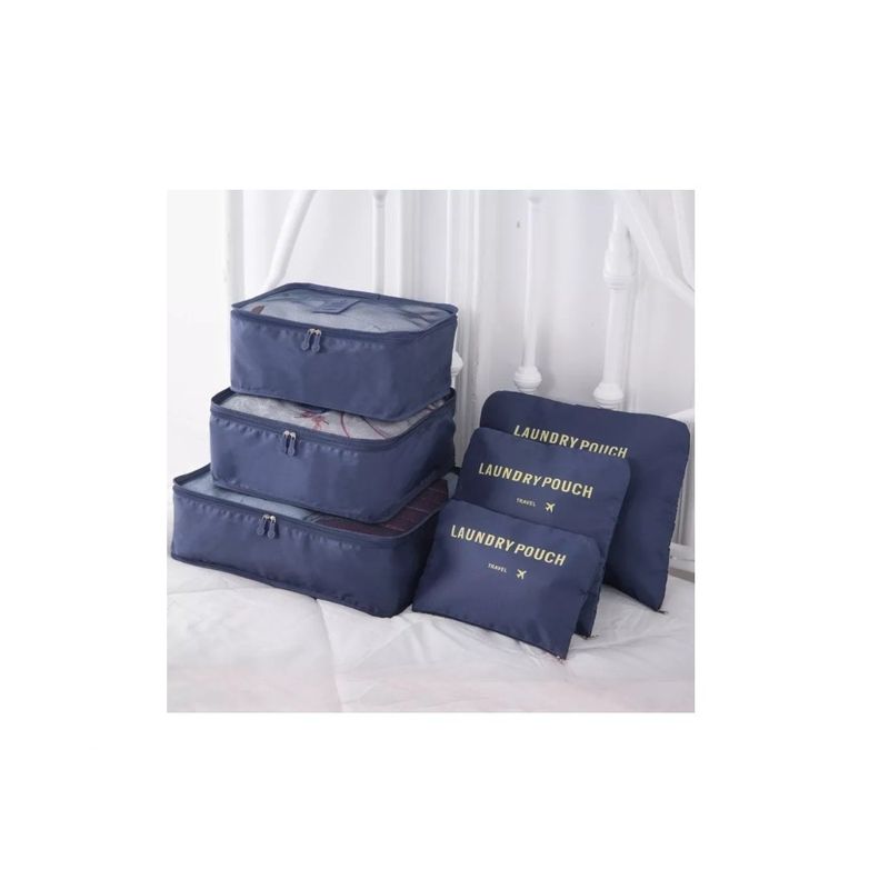 GENERICO - Bolsas Set 6 Organizadores De Equipaje De Viaje Bolsa Ropa