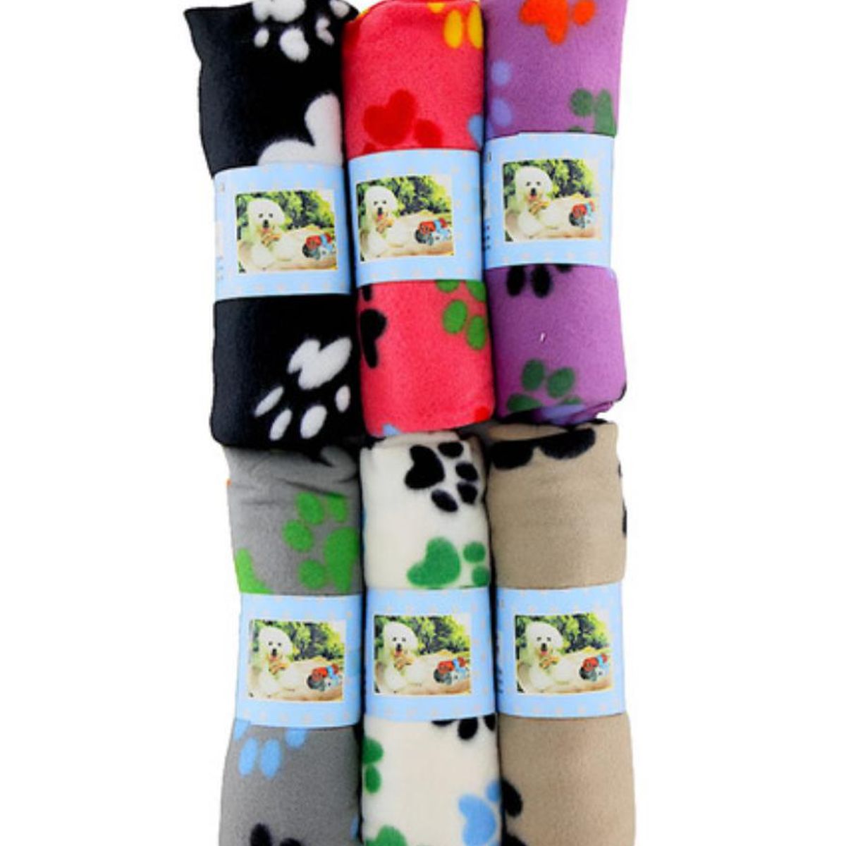 GENERICO - Manta Polar Para Mascotas 60x90cm Manta Frazada