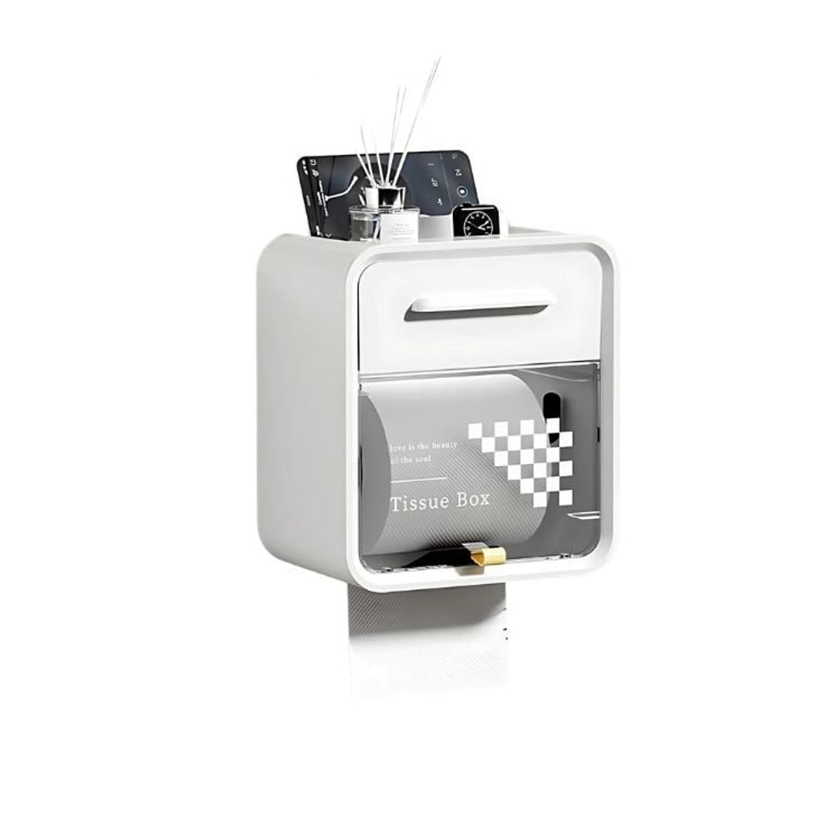 CRUSEC - Dispensador De Papel Higienico De Pared