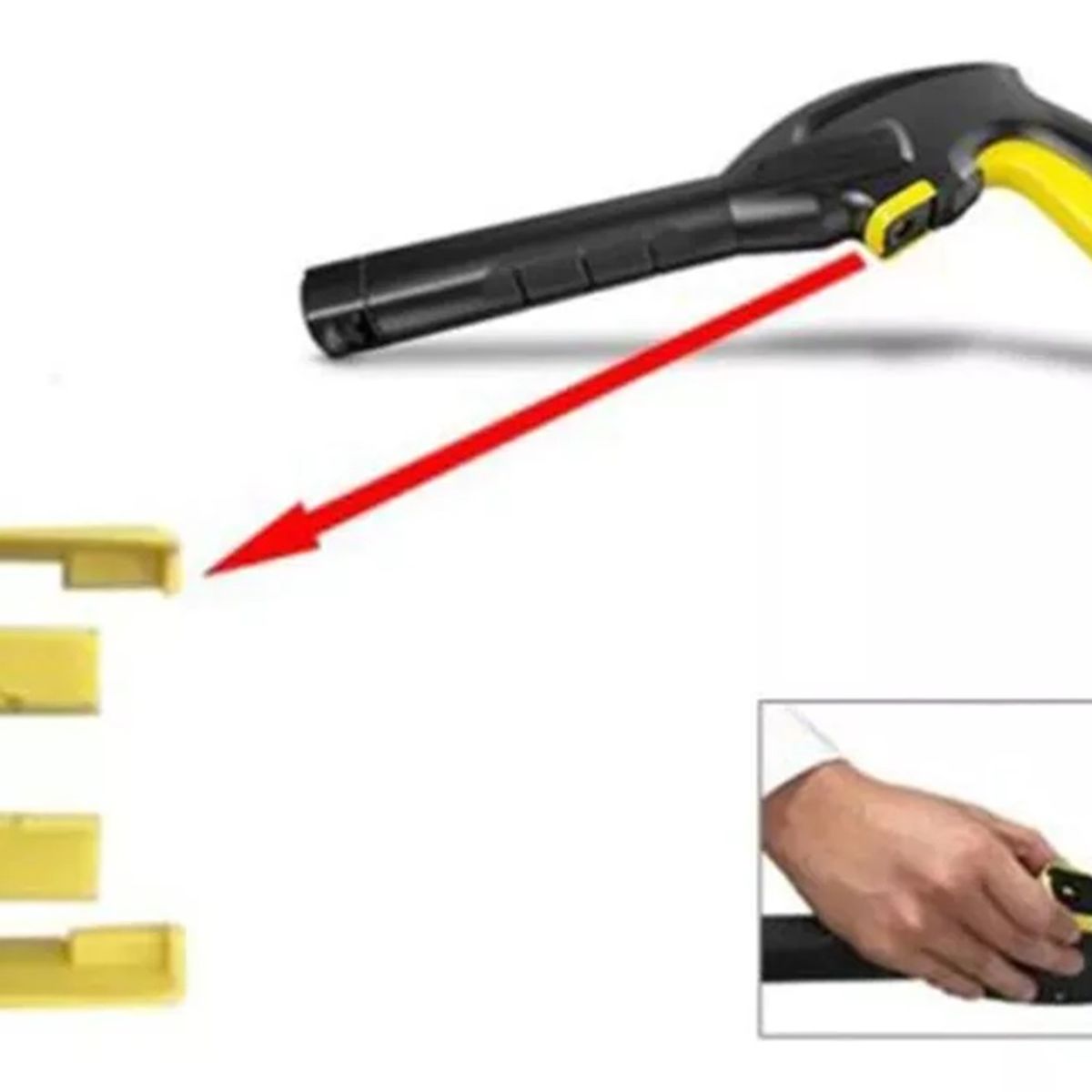 GENERICO - Repuesto Conector O Arandela Para Karcher  K2 K3 K7