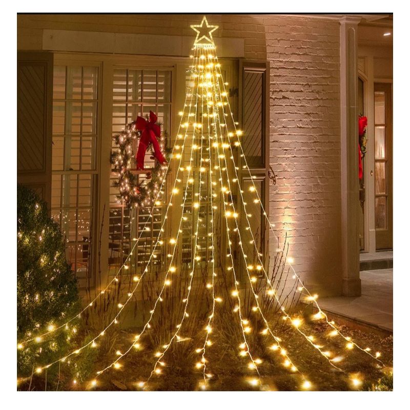GENERICO - ARBOL NAVIDAD CALIDO CON CONTROL REMOTO 262-47