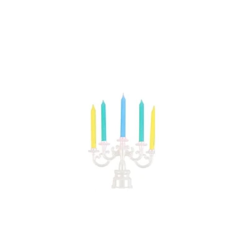 GENERICO - Velas Candelabro De Colores 8x11cm