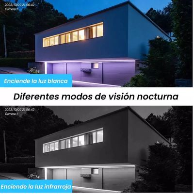 Imagen 2 del producto Pack 2 Camaras Seguridad WiFi Exterior 1080P Vision Nocturna IP66 CCTV Sin Mensualidad
