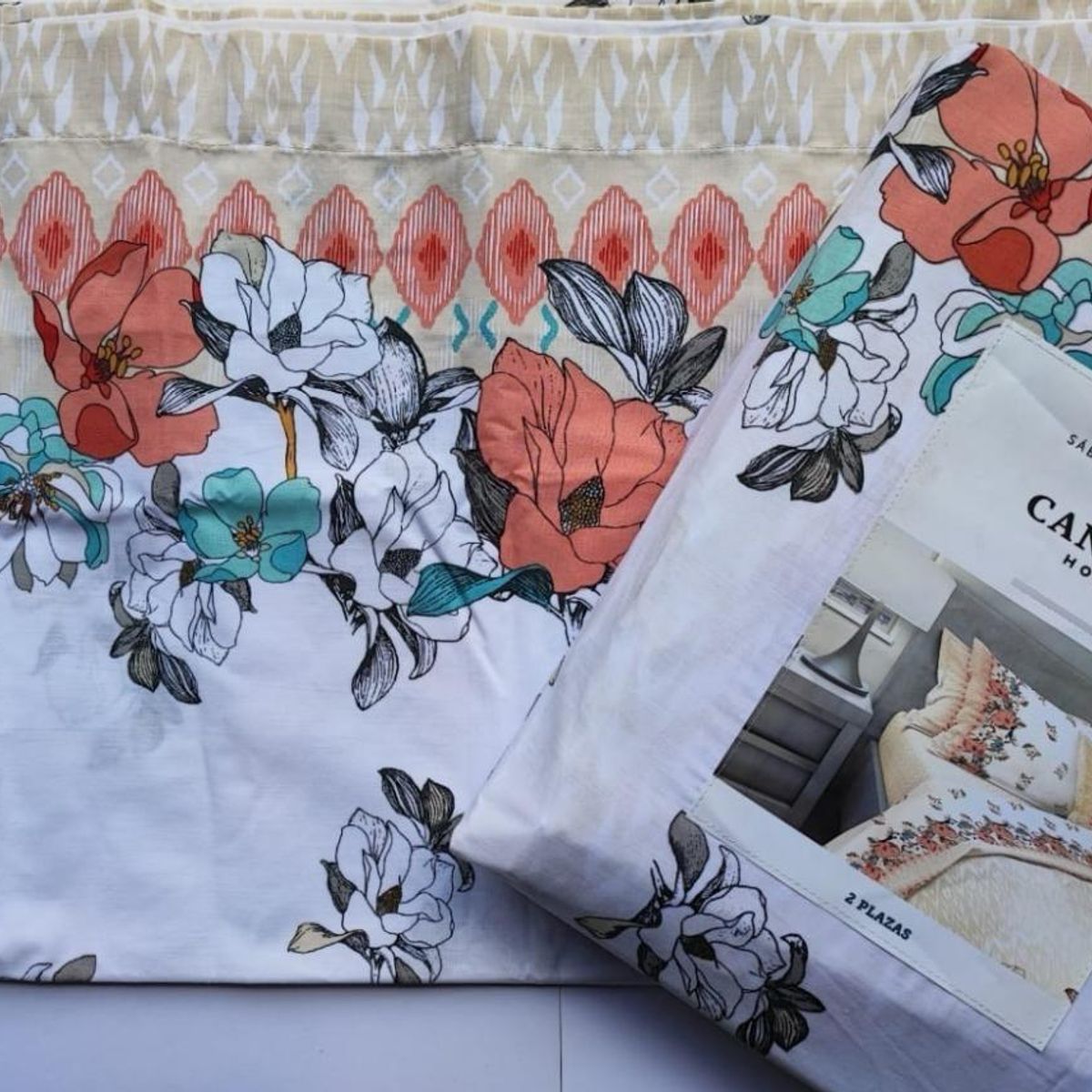 GENERICO - Sabanas Cannon Home 200 Hilos 2 Plaza. Diseño Roset