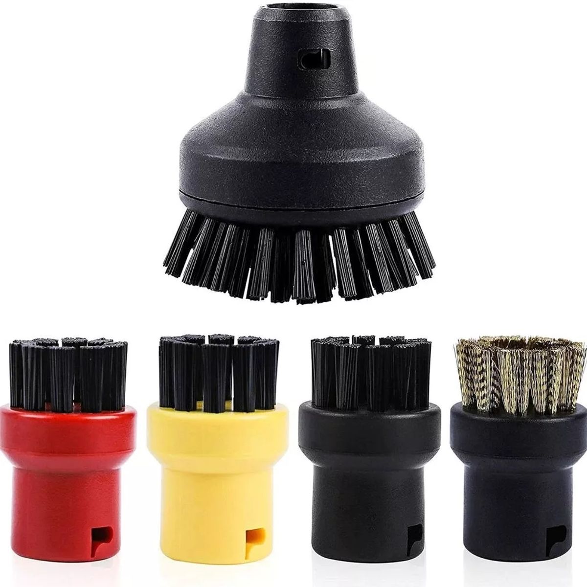 GENERICO - Kit Cepillos Vapor  Para Karcher Sc1 A Sc7