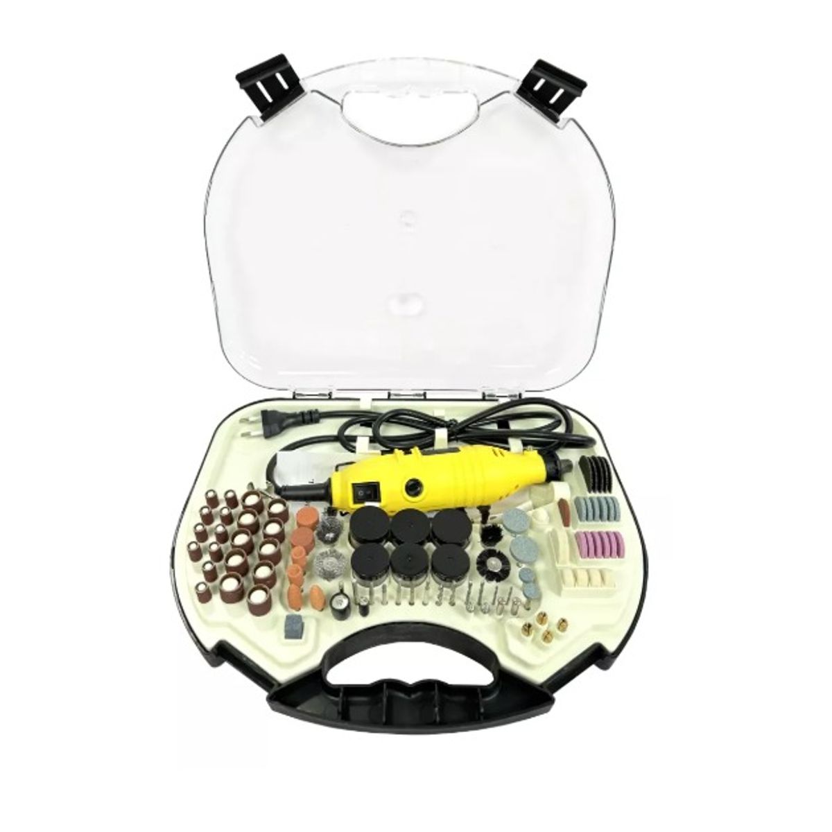 GENERICO - Taladro Tipo Dremel Fresa Torno Kit Accesorios