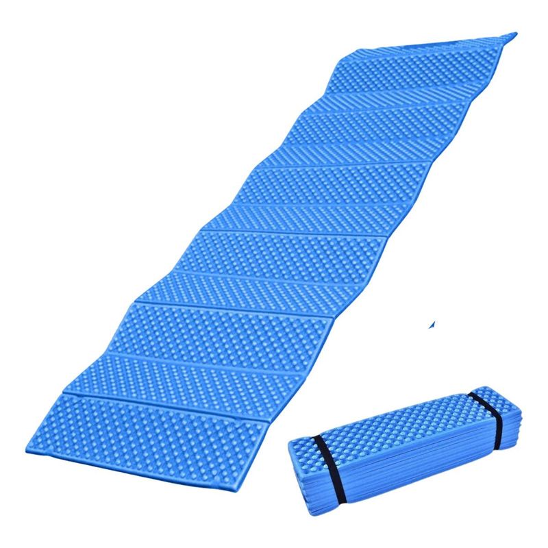 GENERICO - Colchoneta Aislante Compacta para Camping - 182 cm x 56 cm