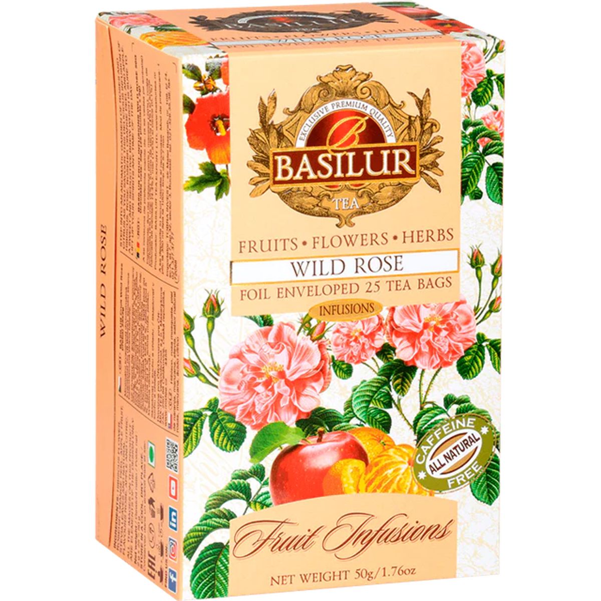 BASILUR - TEA WILD ROSE 20S BASILUR
