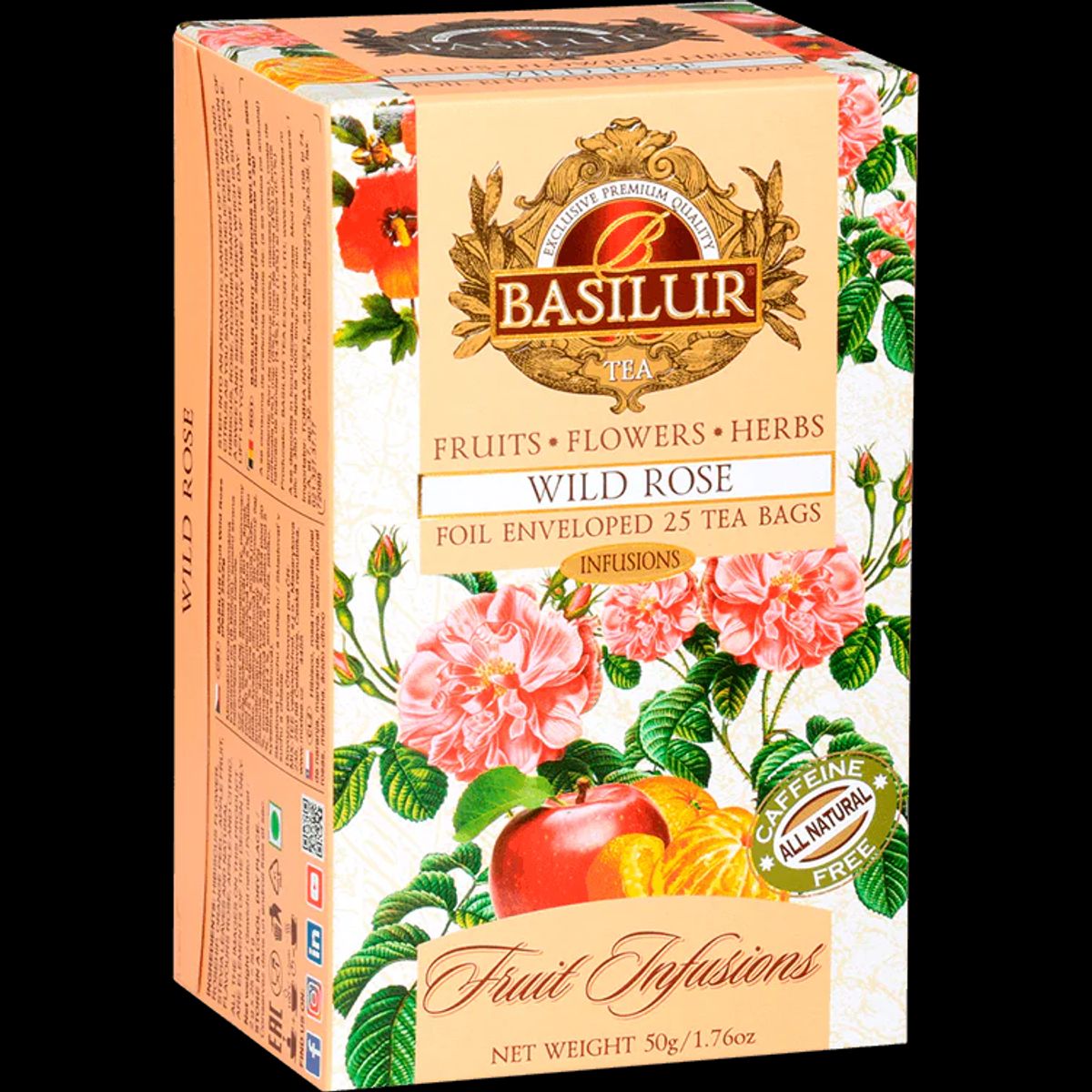 BASILUR - TEA WILD ROSE 20S BASILUR