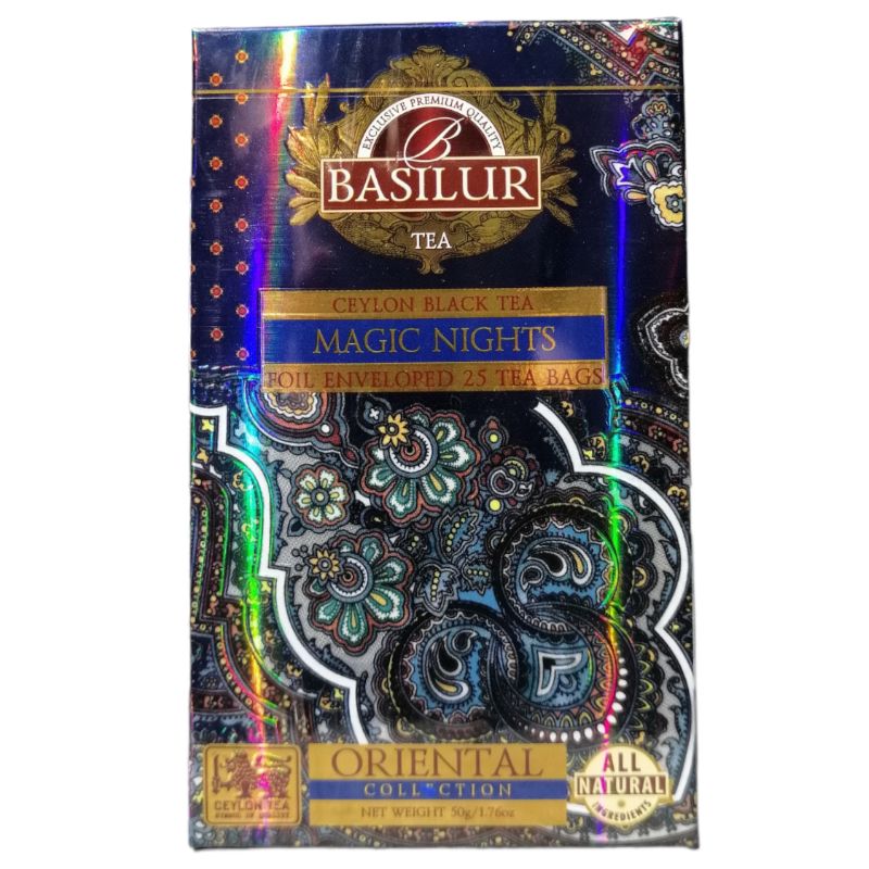 BASILUR - TEA CEYLON BLACK MAGIC NIGHTS 25S BASILUR