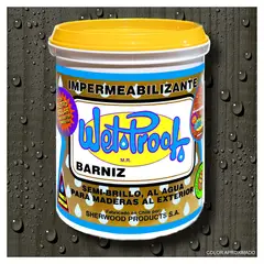 WETPROOF - BARNIZ PARA MADERA IMPERMEABILIZANTE WET PROOF® HUMO 1 GALON