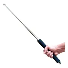 GENERICO - Bastón Retráctil Metálico para Defensa Personal 65 cm