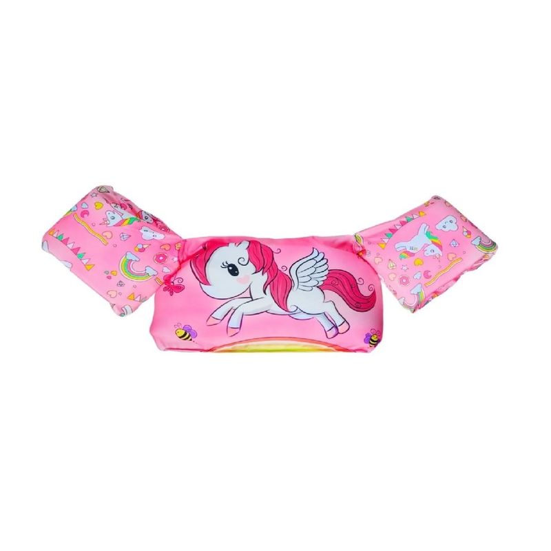 GENERICO - Flotador Con Alitas Niña Unicornio Bebe Chaleco 2 A 6 Años
