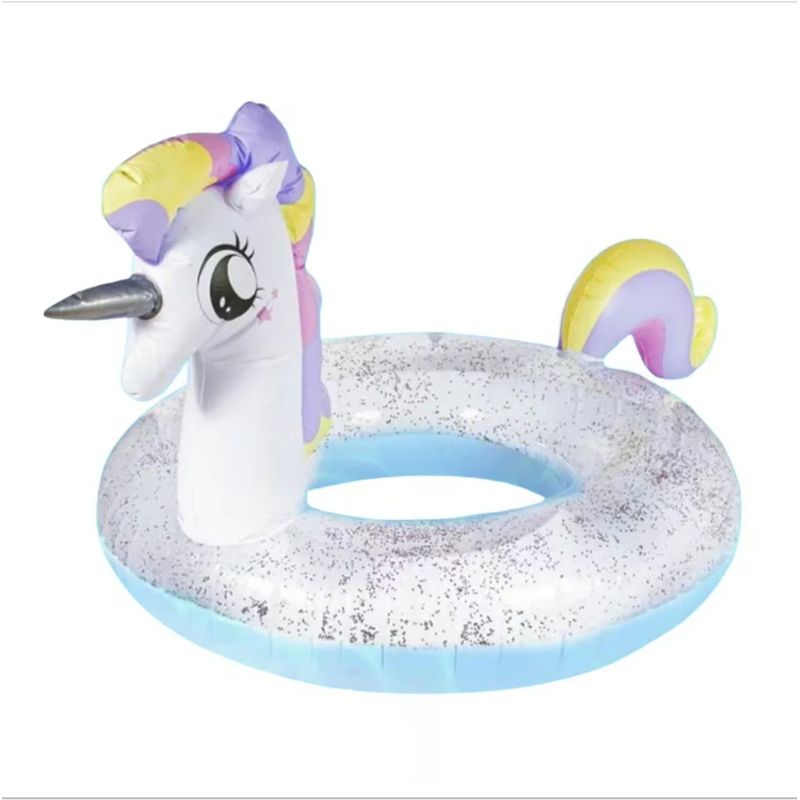 GENERICO - Flotador Inflable Unicornio 70x45cm Niñas