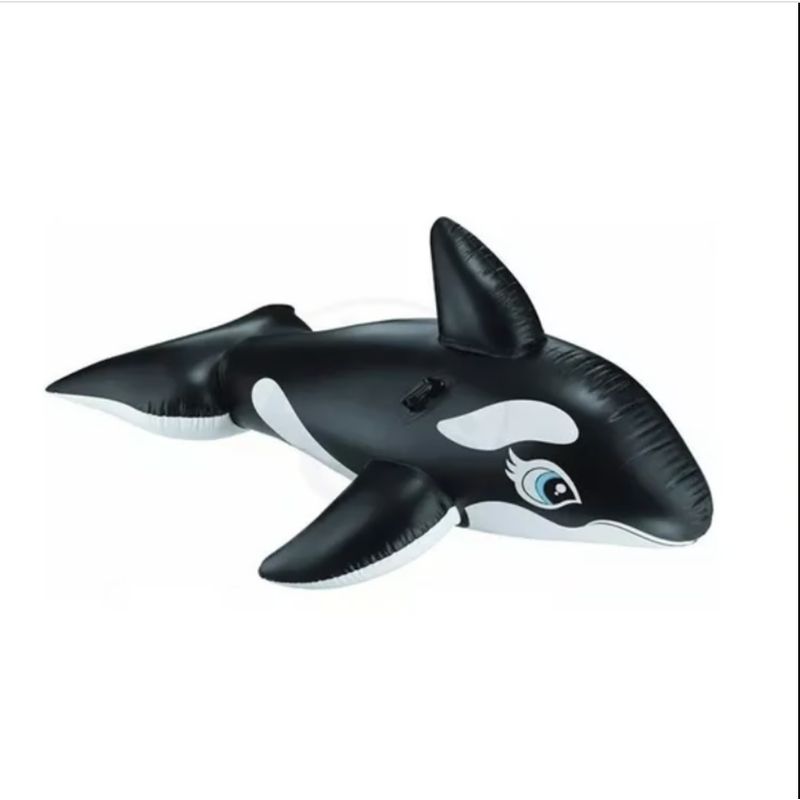 GENERICO - Flotador Inflable Orca Ballena Para Niños 205X115