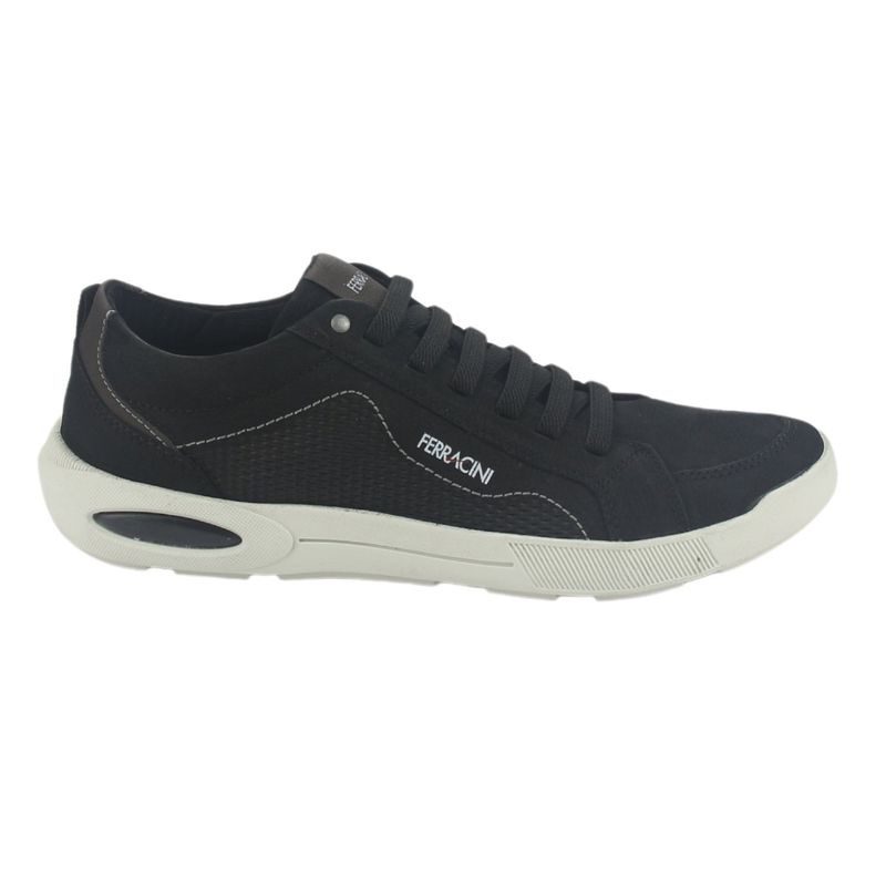 FERRACINI - Zapatilla Hombre Negro Casual Ferracini 2269