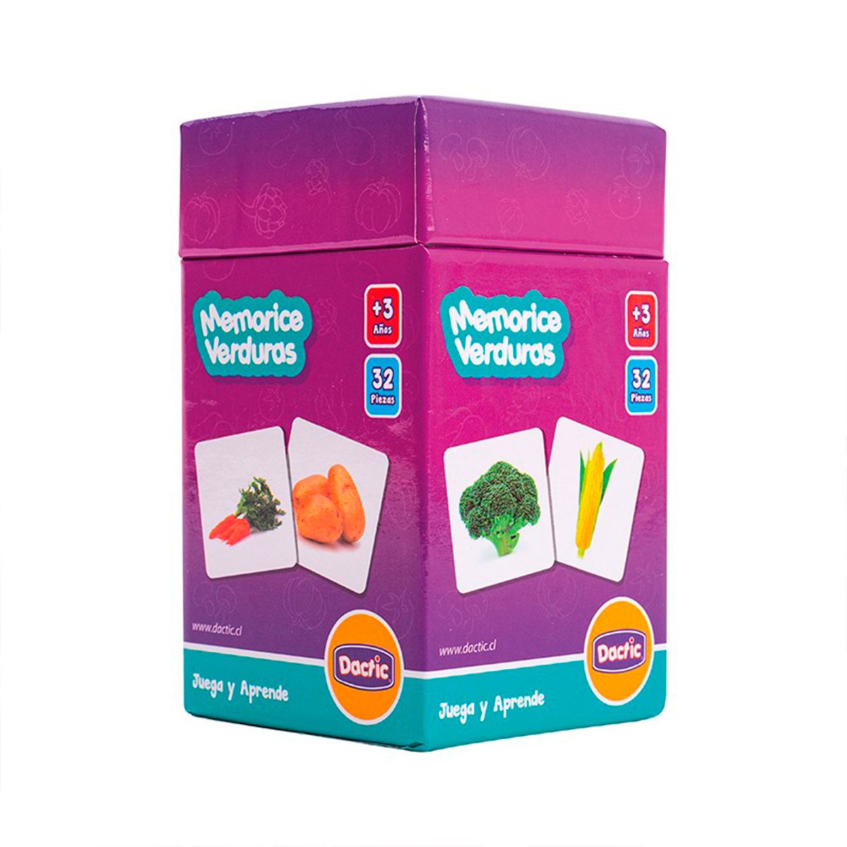 DACTIC - Juego Memorice Verdura - Dactic